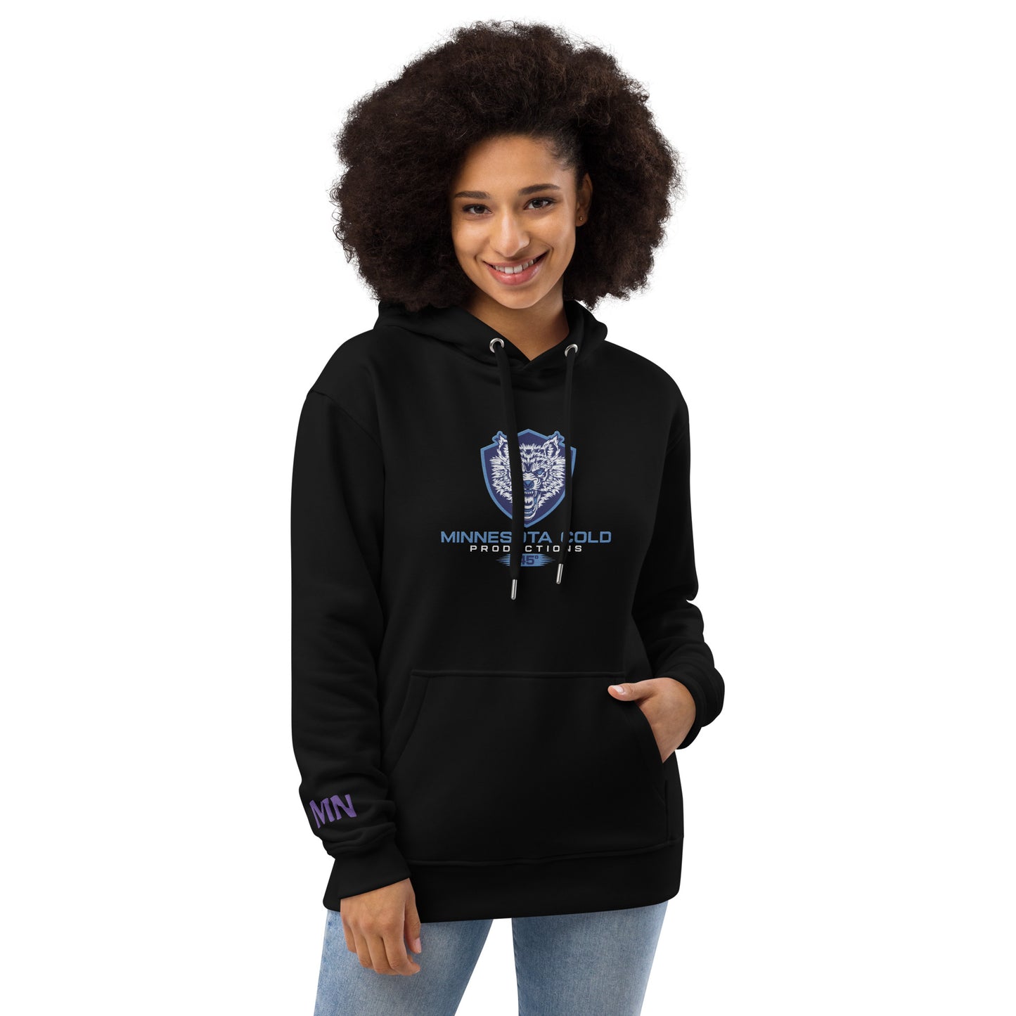 MN Cold Productions Hoodie - Stylish Embroidered Front