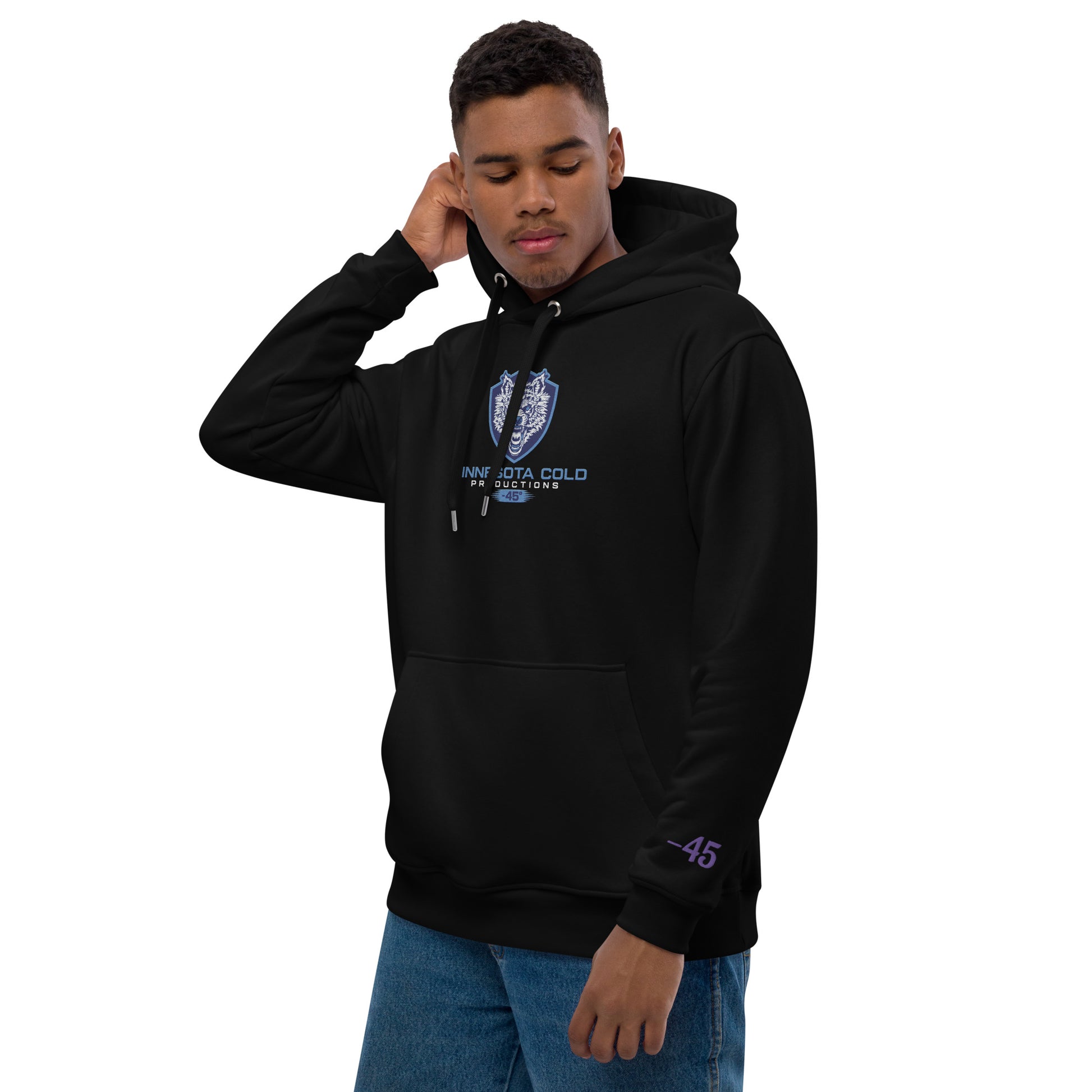 MN Cold Productions Hoodie - Stylish Embroidered Front