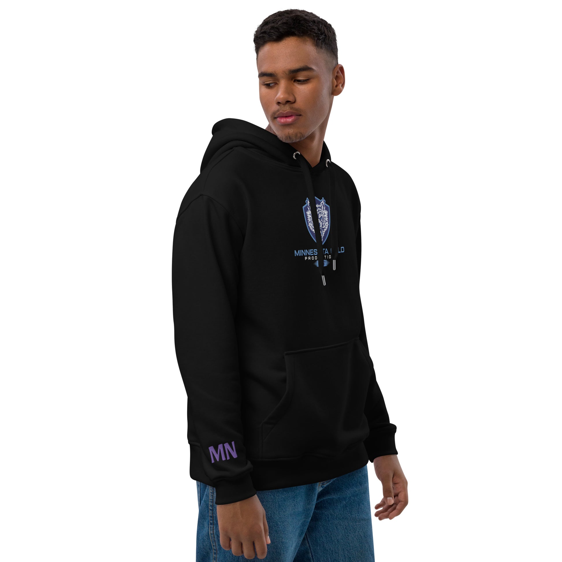 MN Cold Productions Hoodie - Stylish Embroidered Front