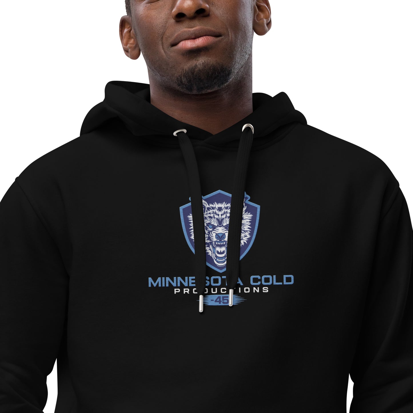 MN Cold Productions Hoodie - Stylish Embroidered Front