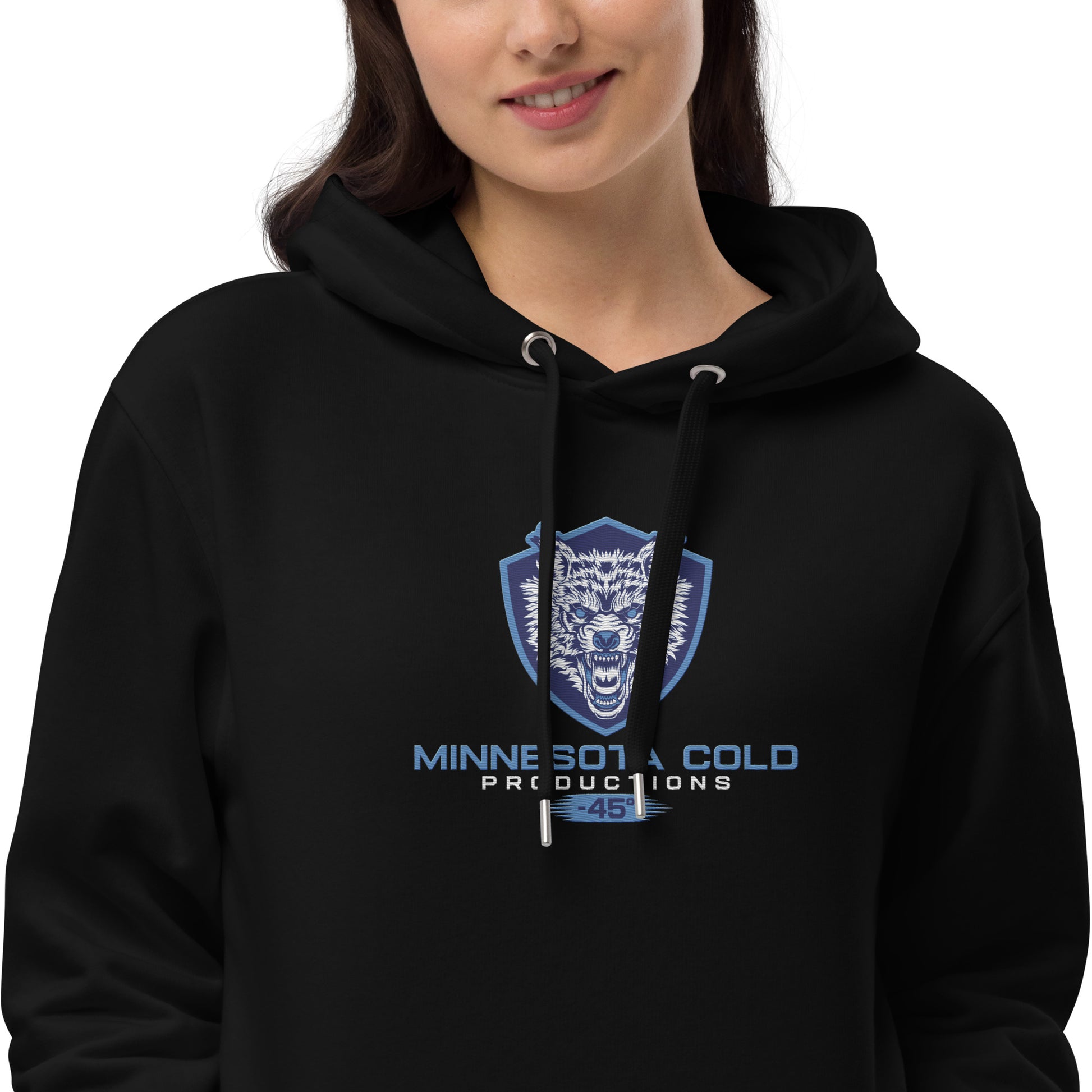 MN Cold Productions Hoodie - Stylish Embroidered Front