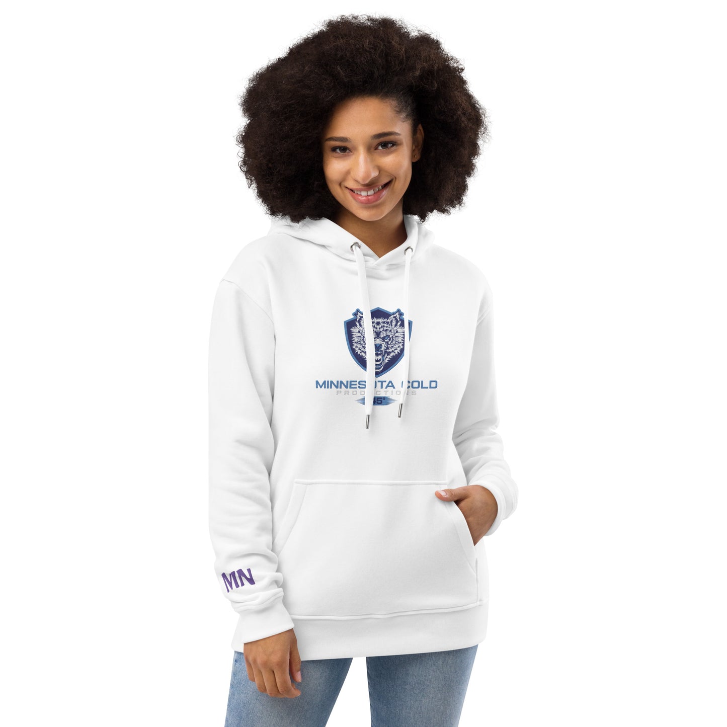 MN Cold Productions Hoodie - Stylish Embroidered Front